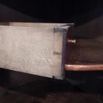 C. 1800 Georgian Mahogany Hanging Corner Cupboard