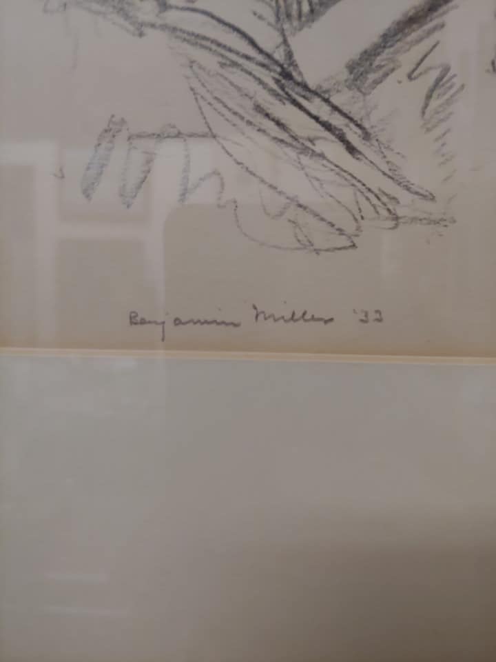 Benjamin Miller (1877-1964), original drawing, 1933 - Astute Furnishings