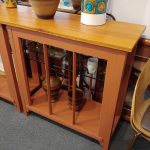 Pair Tall Salvage Console Tables