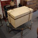 Art Deco Stone Trunk / Coffee Table