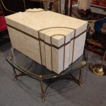 Art Deco Stone Trunk / Coffee Table