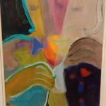 Mahmood Sabzi original, “Blue Sunday.”