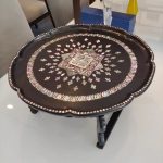 Black Lacquer Soban with Mother of Pearl Inlay