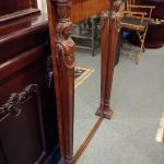 Maitland Smith Carved Mahogany Chippendale Mirror