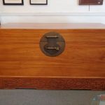 Antique Chinese Camphor Trunk. Grand Scale
