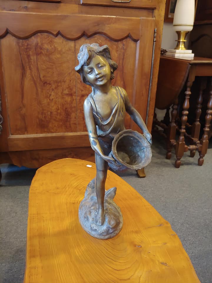 antique bronze figure