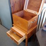 Inlaid Cellarette / Bottle Case