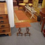 Antique Iron Andirons