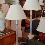 Vintage Frederick Cooper / Murano Buffet Lamps