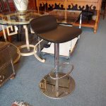 BRF, Italy, Fully Adjustable Swivel Stool
