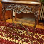 French Walnut Vitrine
