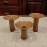 Sylvia Hyman Ceramic Candleholders