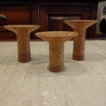 Sylvia Hyman Ceramic Candleholders