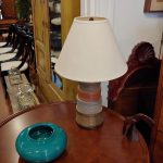 Frederick Cooper Lamp, Stacked Shaker Boxes