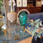 Anchor Hocking Aqua Blue Optic Vase