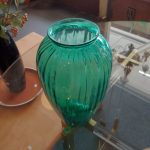 Anchor Hocking Aqua Blue Optic Vase