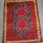 Thick Wool Kurdish Rug. 74 x 59