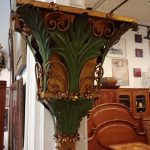 Venetian Gilt Tole Sconce / Wall Planter