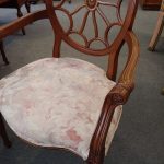 Set 6 Ethan Allen, Hepplewhite Spider Back Armchairs