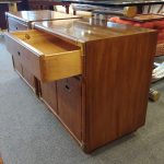 Pair Mid Century Nightstands. John Van Koert for Drexel, Accolade