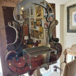 Venetian Mirror with Flower Box