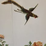 Chinese Lacquer and Inlay Stone Wall Panels