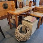 Oregon Driftwood Magazine Basket