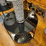 Pair Reflective End Tables