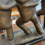 Dancing Lads, Bronze by John Leon