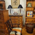 Pair Brass Lamps