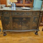 Chinoiserie Lacquered Console
