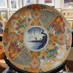 19th Century Kutani Charger. 14.8 inches diameter