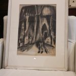 Ernest Fiene Lithograph, 18 of 40, Brooklyn Bridge 1929