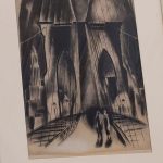 Ernest Fiene Lithograph, 18 of 40, Brooklyn Bridge 1929