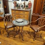 Steel and Leather Bistro / Dinette