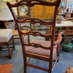 Tall Mt. Vernon Carved Mahogany Arm Chair