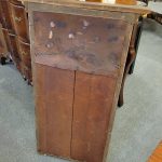 Antique Federal Reverse Painted Wall Mirror