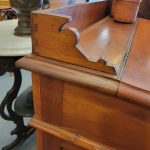Antique Cherry Paneled Writing Desk / Davenport