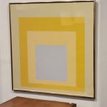 Josef Albers “Homage to the Square with Rays,” Silkscreen, 1959