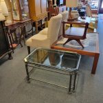 Steel Coffee Table with 1/2 inch Glass