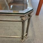 Steel Coffee Table with 1/2 inch Glass