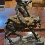 Antique German Bronze. Gotthilf Jaeger