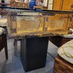 Dinette Set made from Antique Japanese Altar Table