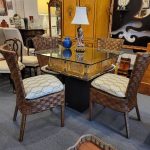 Dinette Set made from Antique Japanese Altar Table