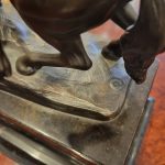 Antique German Bronze. Gotthilf Jaeger