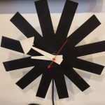 Original George Nelson Asterisk Wall Clock. Herman Miller