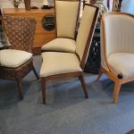 Pair Century Furniture High Back Side Chairs