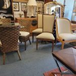 Pair Century Furniture High Back Side Chairs