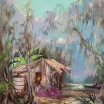 Colette Pope Heldner, Original Swamp Painting
