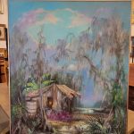 Colette Pope Heldner, Original Swamp Painting